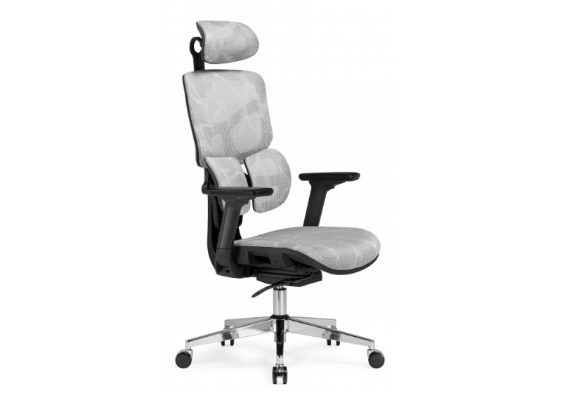 Офисное кресло Samur white / black (70x70x128). 